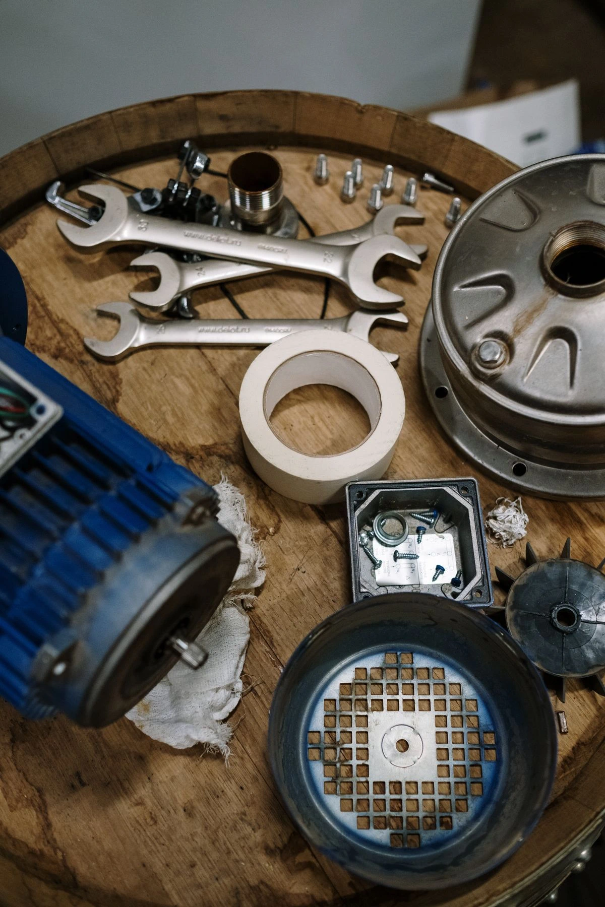Motor installieren