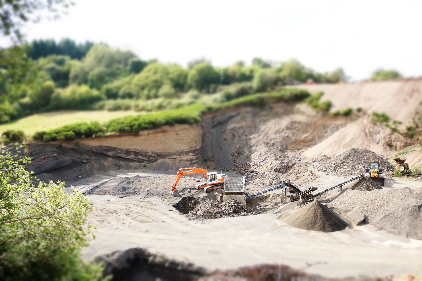 Aufbereitungsmechaniker/in - Sand und Kies Titelbild