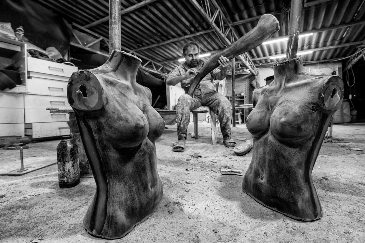 Wachsfiguren formen