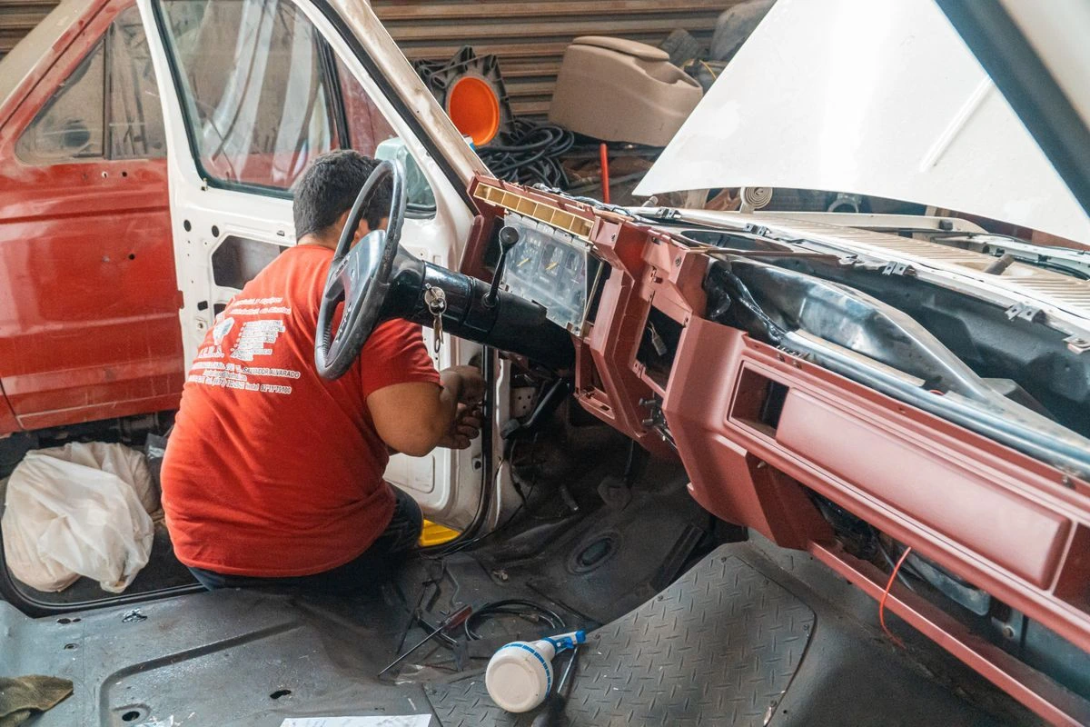 Interieur reparieren