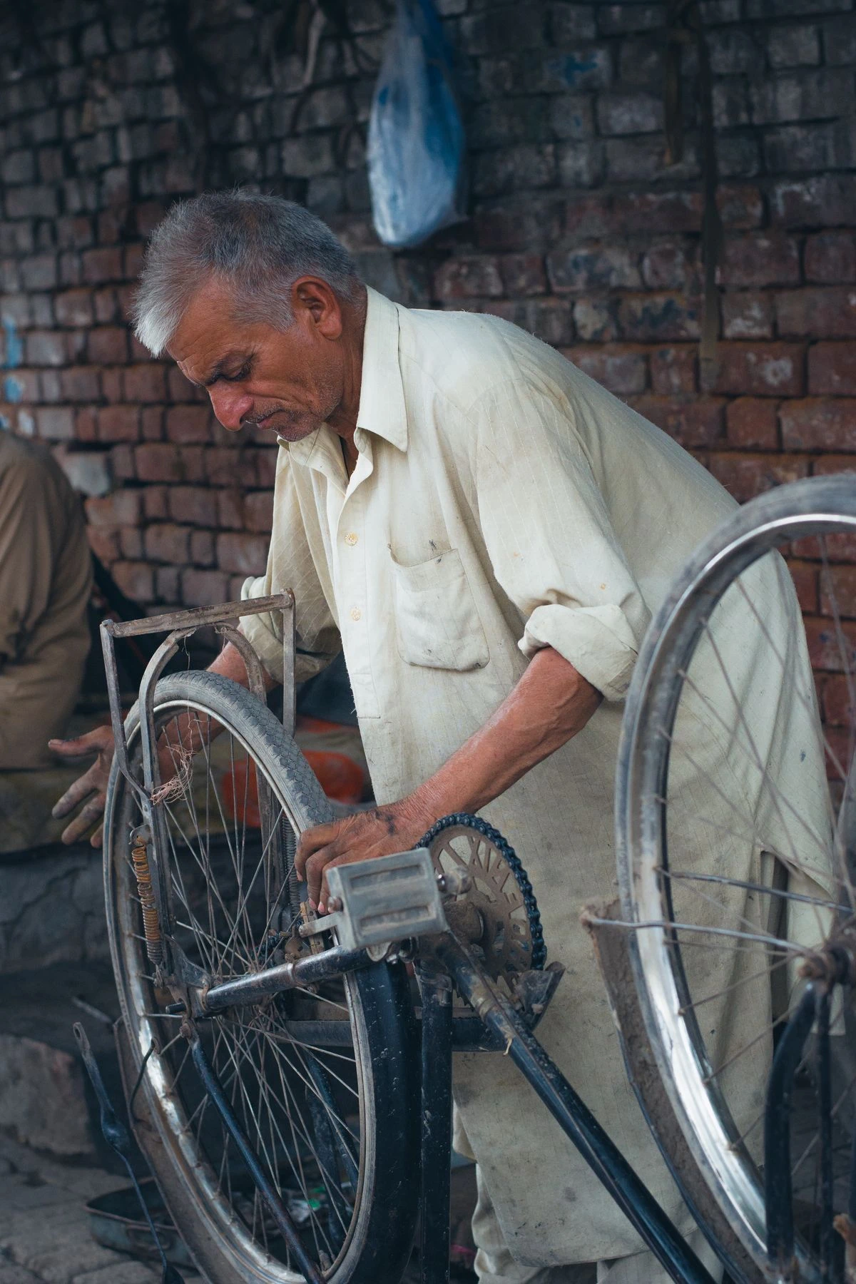 Fahrrad reparieren