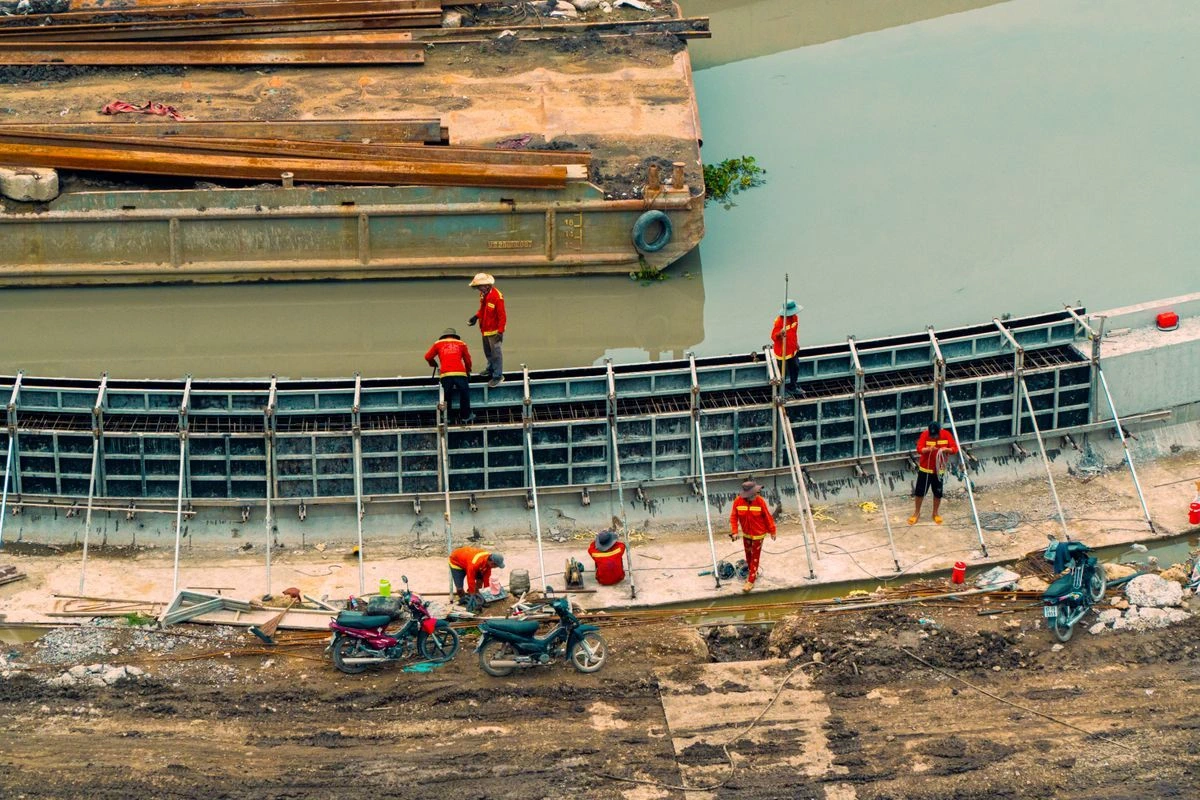 Deiche bauen